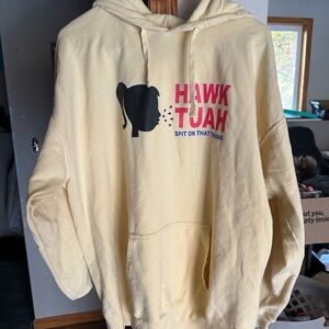 Yellow Graphic Hoodie
